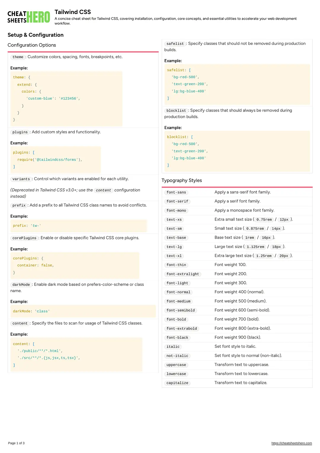 Tailwind CSS